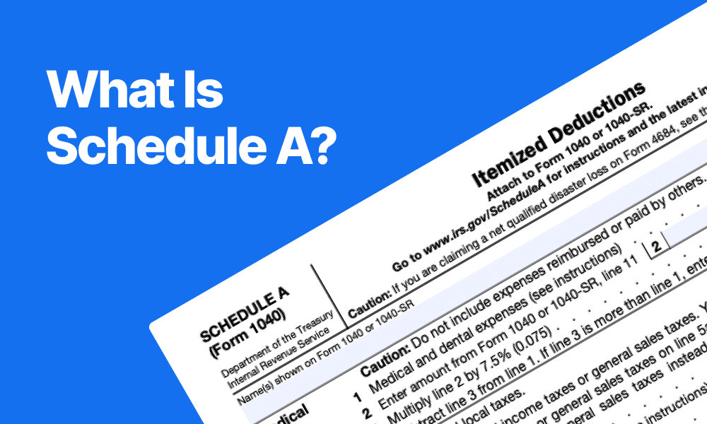 What Is IRS Schedule A (Form 1040)? | Itemized Deductions Explained by TAXtical
