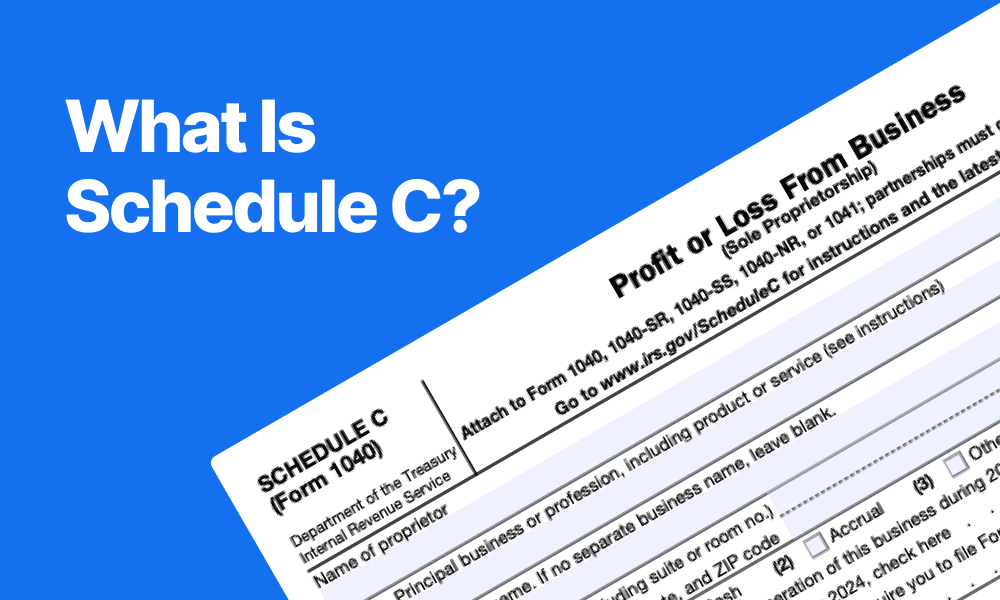 What Is Schedule C? A Guide for Freelancers and Small Business Owners | TAXtical