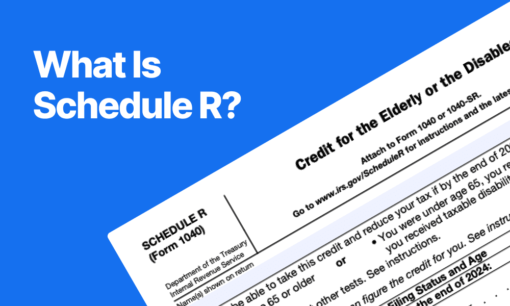 Schedule R (Form 1040): Credit for the Elderly or Disabled | TAXtical